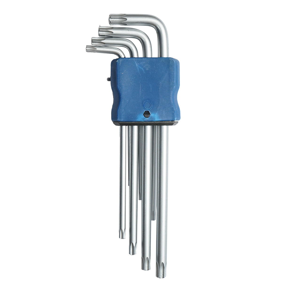 Set di 9 chiavi esagonali Torx T10-T50 (1,5-10 mm) con braccio lungo e testa sferica Cr-V