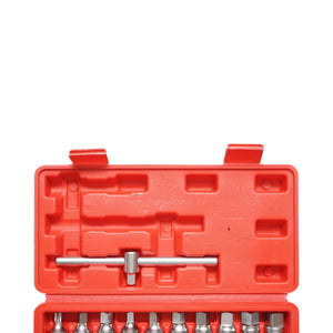 Set di chiavi per tappi coppa olio con profilo quadrato, esagonale, torx 21 pezzi Breckner Germany