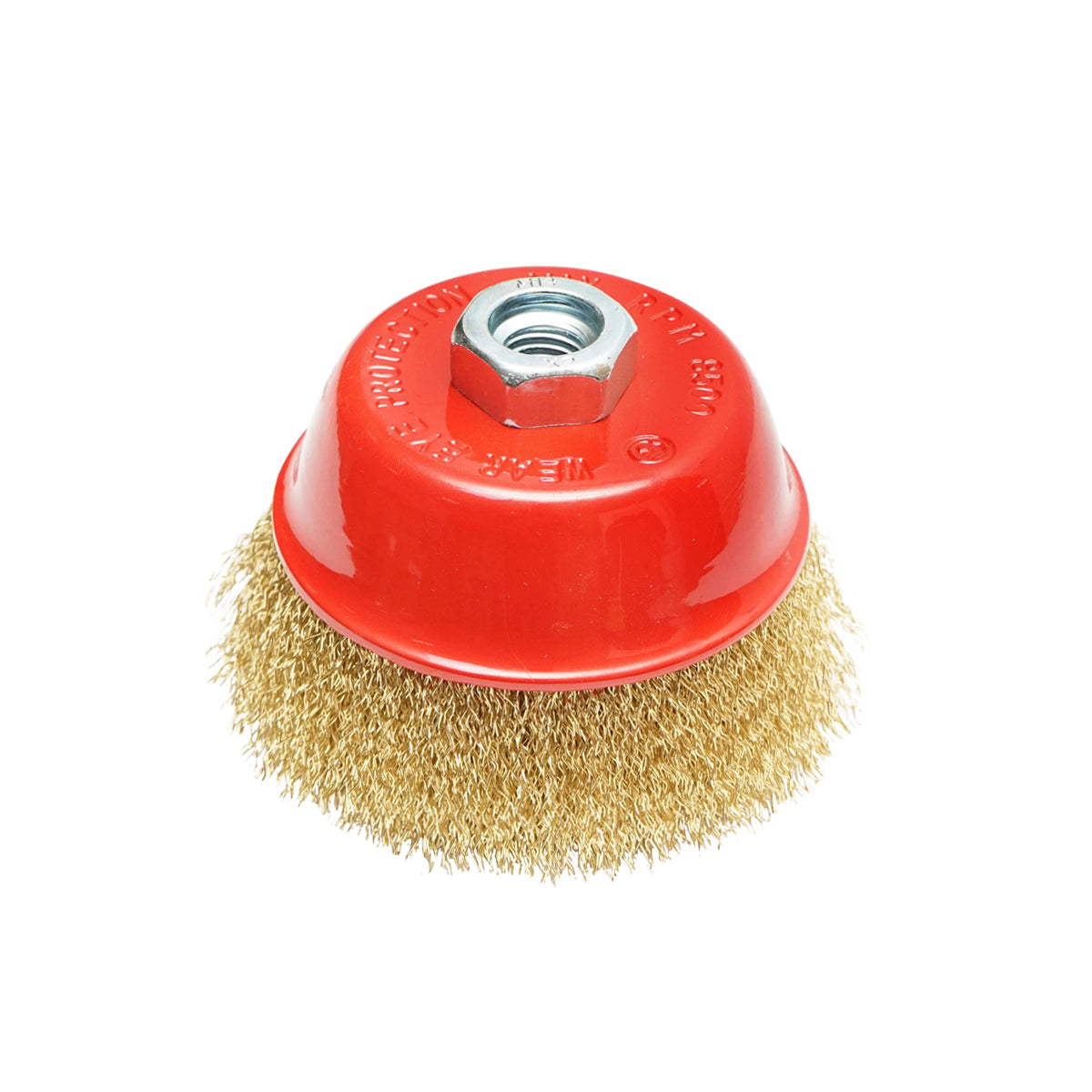 Spazzola a tazza metallica 100mm, M14 Breckner Germany