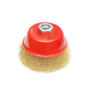 Spazzola a tazza metallica 100mm, M14 Breckner Germany