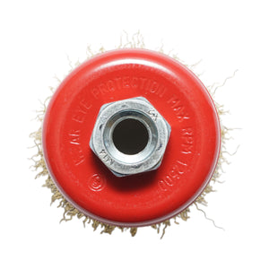 Spazzola a tazza metallica 75mm, M14 Breckner Germany