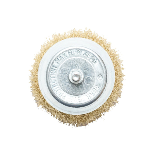 Spazzola a tazza metallica con asta M14 da 75 mm, 4500 giri/min Breckner Germany