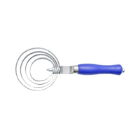 Spazzola metallica spiralata per la toelettatura dei cavalli – 230×105 mm Breckner Germany