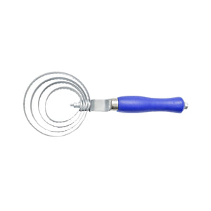 Spazzola metallica spiralata per la toelettatura dei cavalli – 230×105 mm Breckner Germany