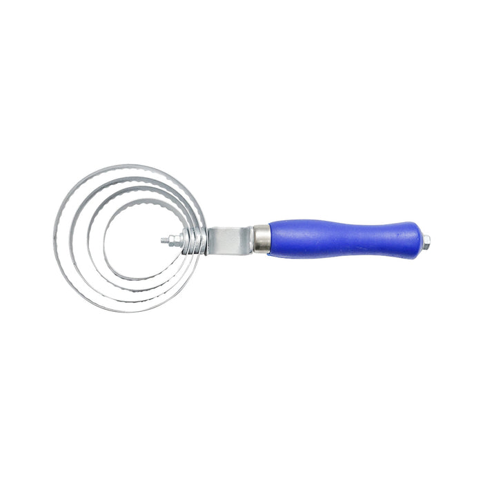 Spazzola metallica spiralata per la toelettatura dei cavalli – 230×105 mm Breckner Germany