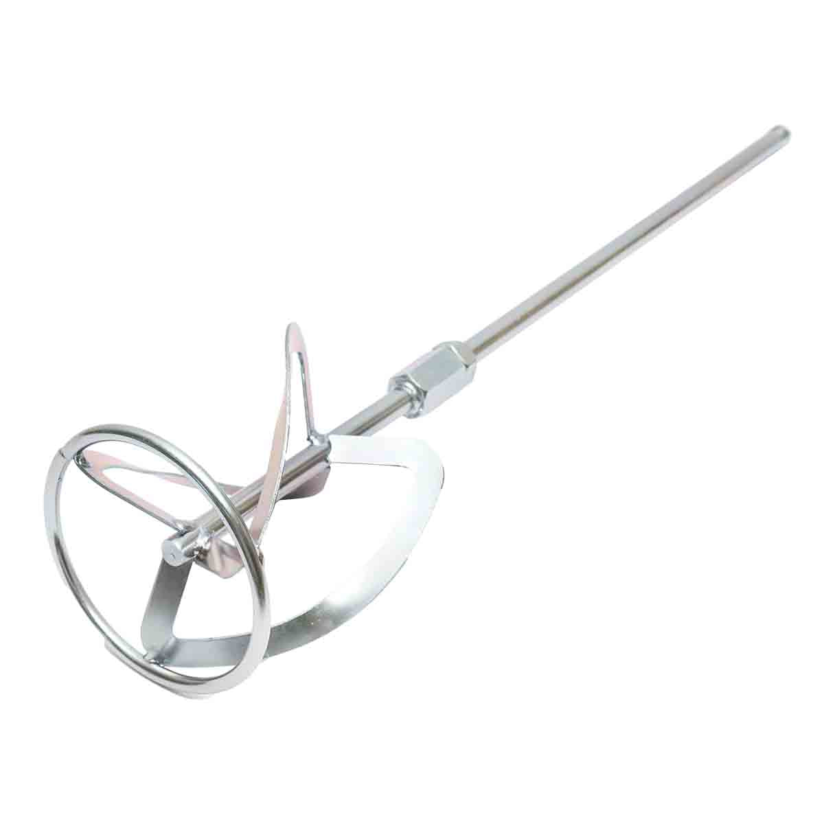 Tavolozza, miscelatore per vernici, adesivo, malta con asta 580x120mm, filettatura M14 Breckner Germany