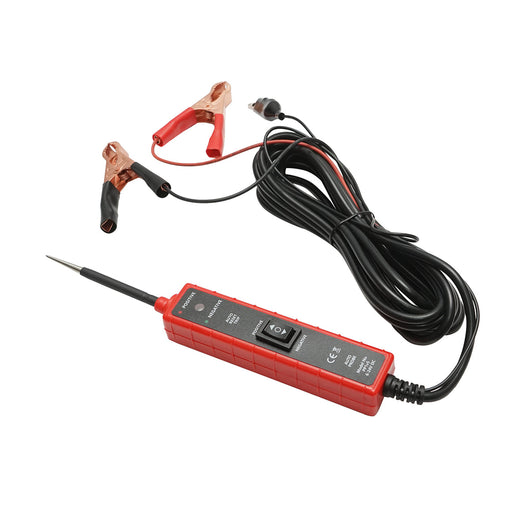 Tester di tensione per circuiti elettrici 6V-24V DC, cavo da 4 m, protezione da sovracorrente 7A Breckner Germany