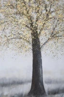 Dipinto Su Tela Tree Simple -A- Cm 80X3,8X120