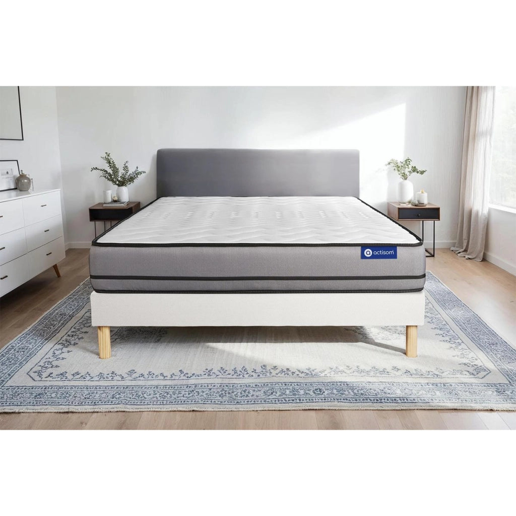 Kit rete e materasso Actiflex night 120x195cm - Spessore : 20cm - Molle insacchettate- molto rigido