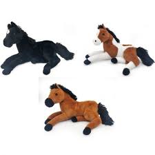 De.car -Peluche cavallo, colore casuale