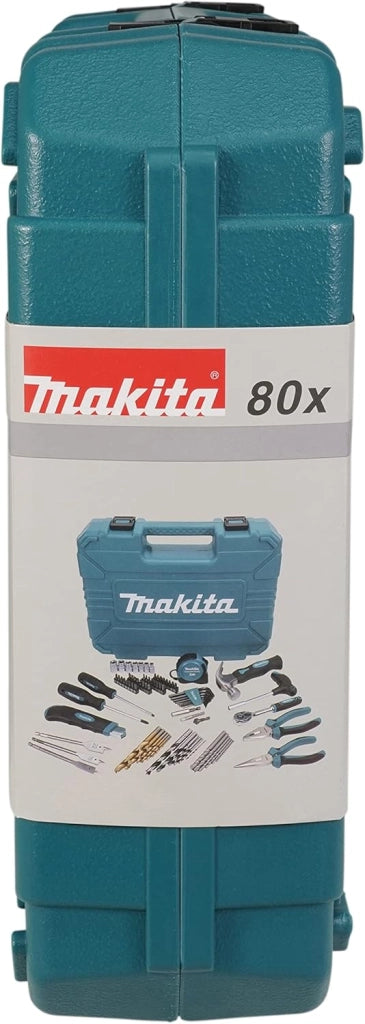 Makita E-15104 - Set di utensili manuali e punte da 80 pezzi