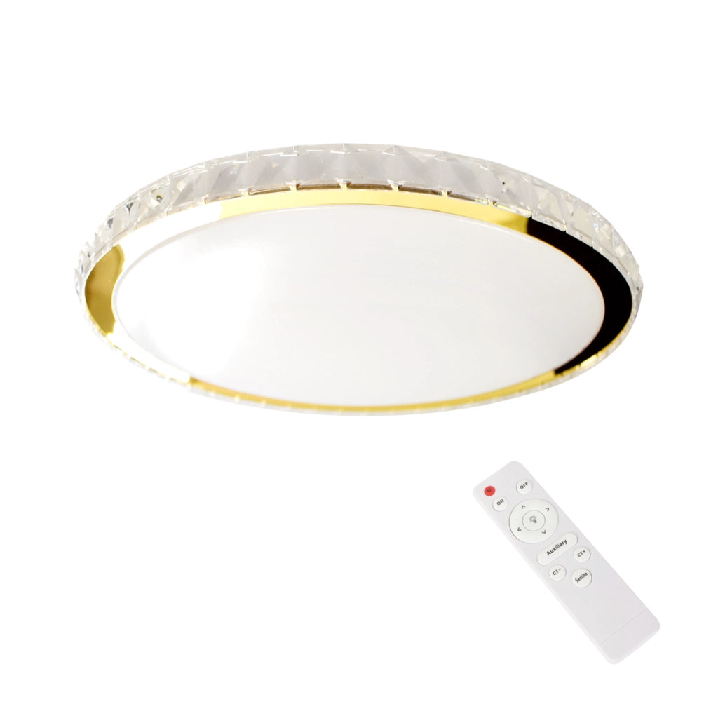 Plafoniera LED Milagro Layla 50W 50cm CCT telecomando