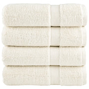 Asciugamani da Bagno SOLUND 2 pz Verdi 100x150 cm 600 g/mÂ²