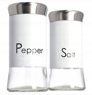 Set di saliera e pepiera KADAX, 2 contenitori in vetro da 150 ml.