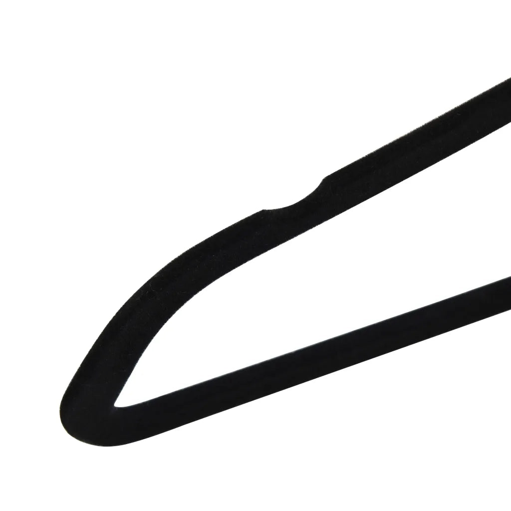 Set Appendiabiti 50 pz Antiscivolo Nero in Velluto CFW9238997