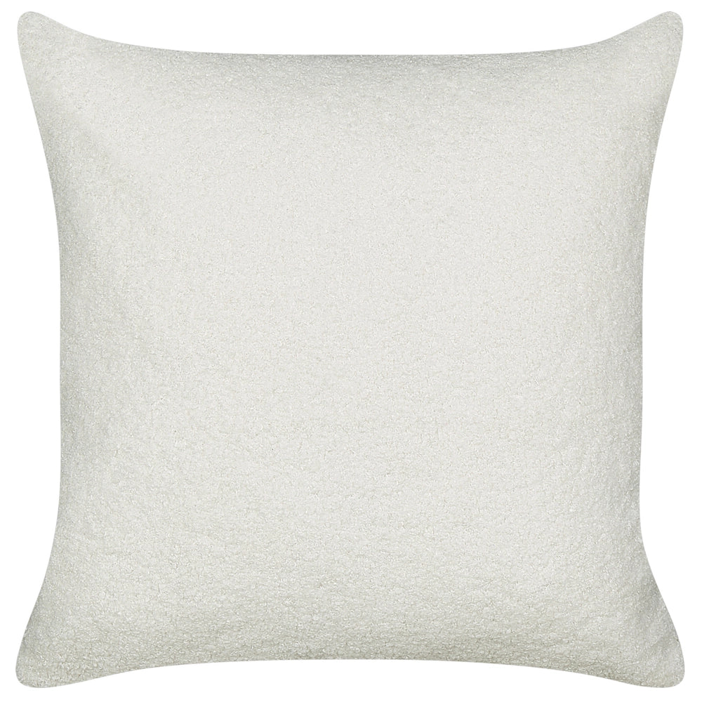 Set di 2 cuscini decorativi Bianco Boucle 45 x 45 cm fodera rimovibile con cerniera Accessori decorativi Boho