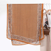 Sciarpa da donna vintage con stampa a catena