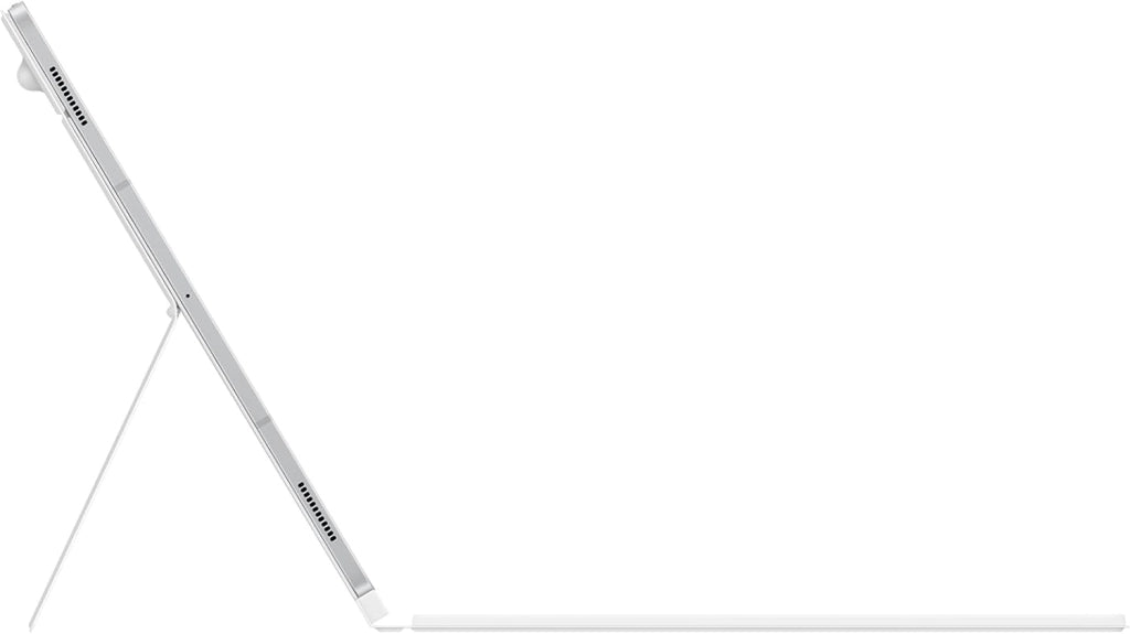Book Cover Keyboard Custodia per tablet con tastiera retroilluminata per Galaxy Tab S9 Ultra | Tab S10 Ultra, Bianco