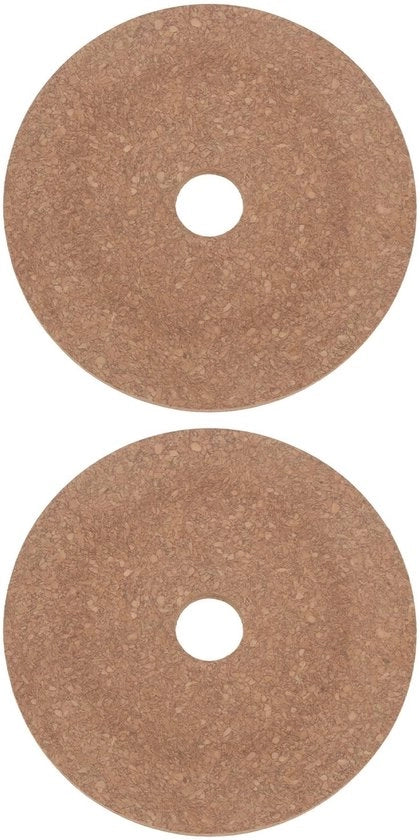 Piastra di sollevamento idraulico - 2 dischi di attrito - Valvola di gomma - Spessore 0,5 cm - Diametro esterno 7,6 cm - Compatibile con John Deere 320/330/340/420/430/435/440