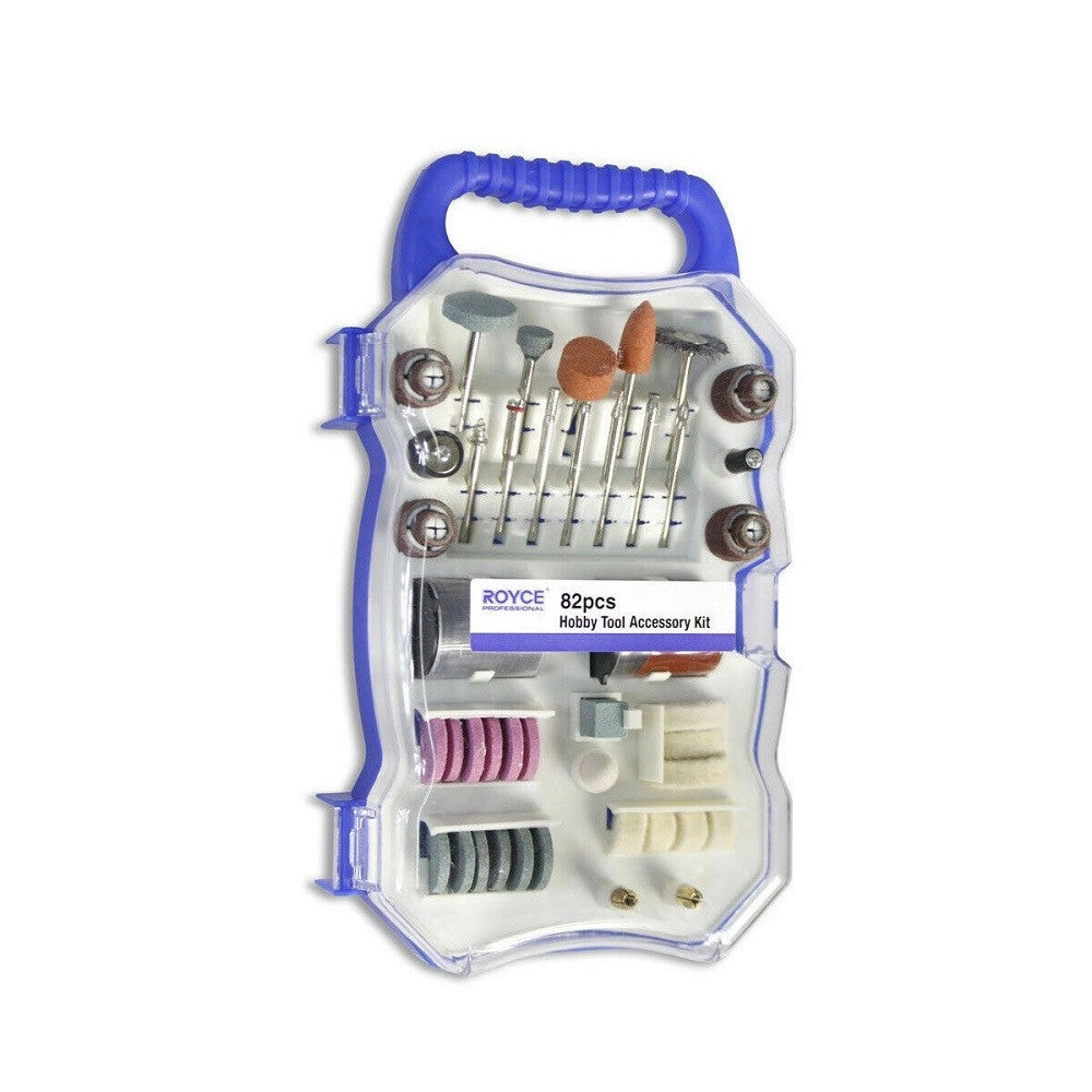 Trade Shop - Kit 82 Accessori Mini Trapano Dremel Punte Inserti Per Lucidare Levigare -