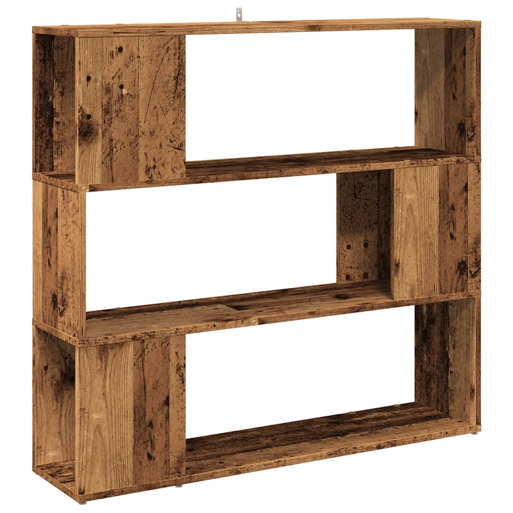 Libreria/Divisorio in Legno Vecchio 100x24x94 cm