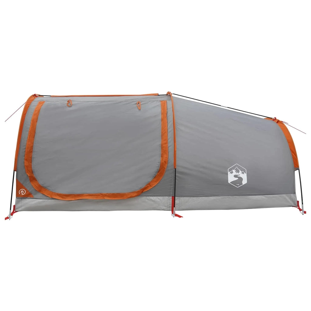 Tenda da Trekking Impermeabile 1 persona Grigio e arancione 42042232