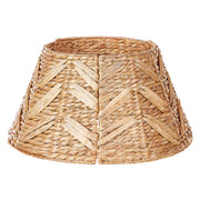 Copribase per Albero di Natale in giacinto d'acqua naturale rotondo ⌀ 45 cm stile Boho Accessori natalizi