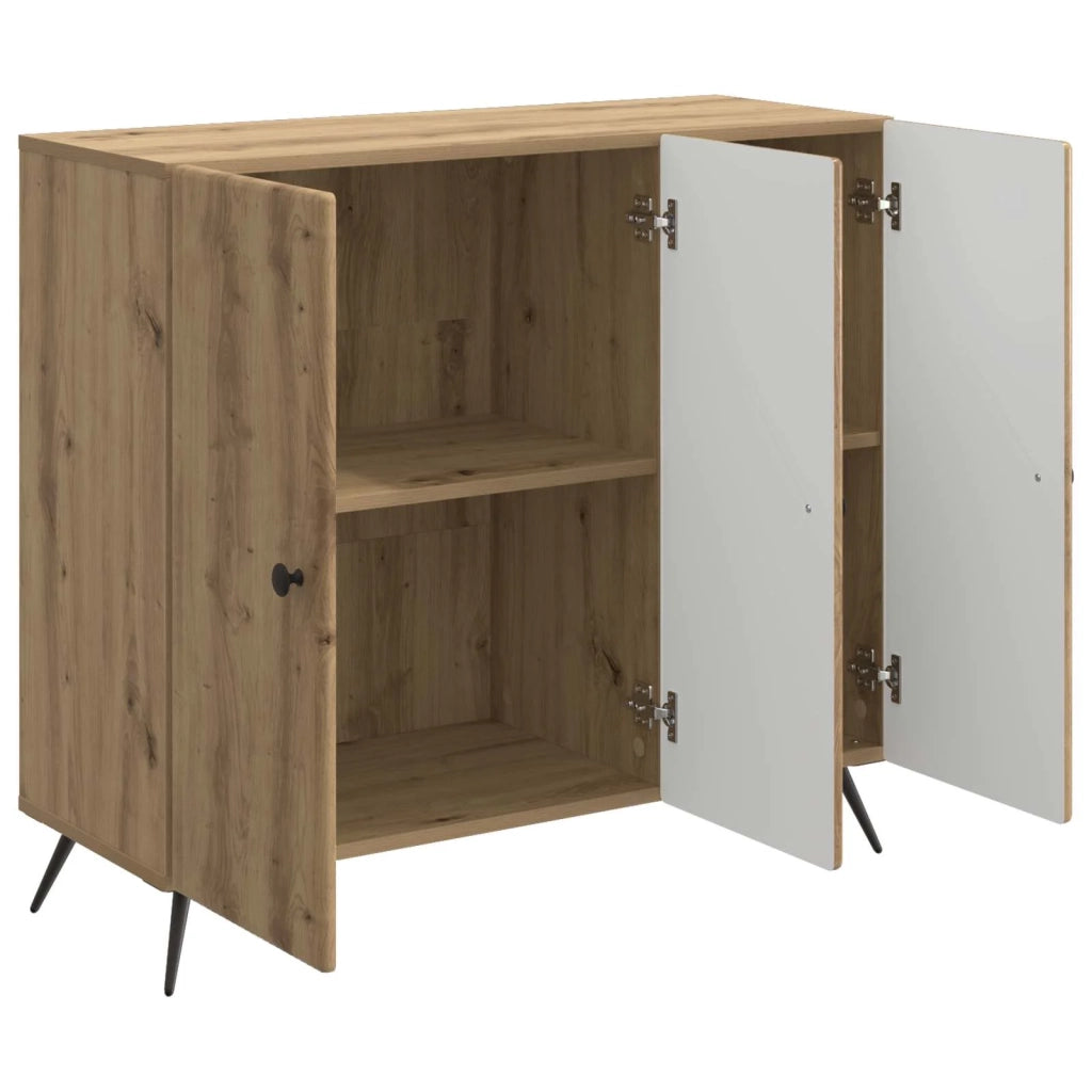 Credenza | Madia | Buffet da pranzo | Armadio da pranzo Rovere Artigianale 89 x 34,5 x 80 cm
