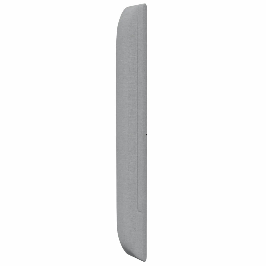 Orecchia della Testata Grigio chiaro 80 x 16 x 4 cm Tessuto CFW9165840