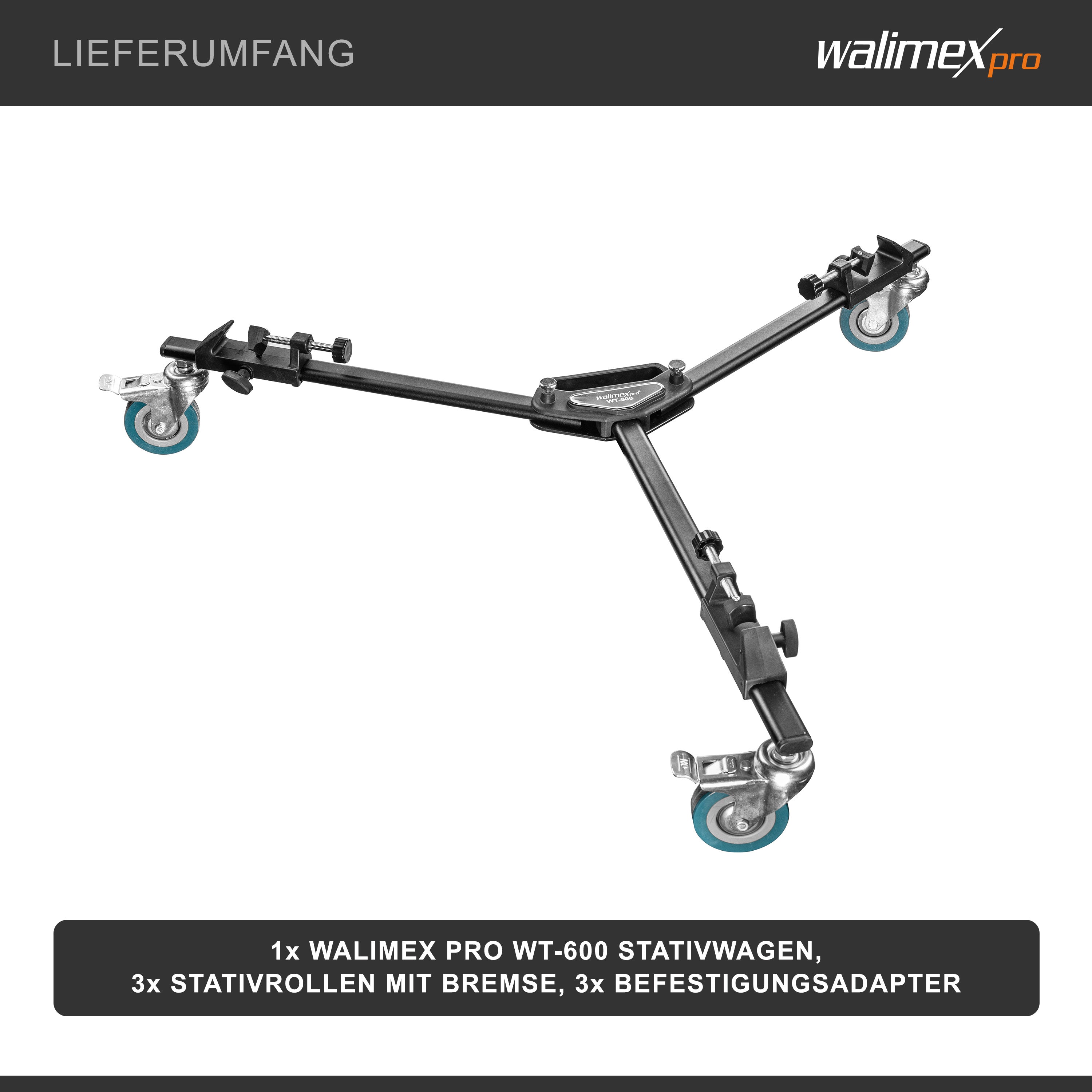 WT-600 Treppiede dolly