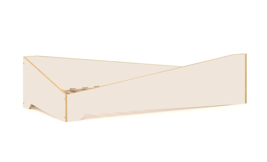 Lettino Montessori ASTRO bianco 180 x 90 cm