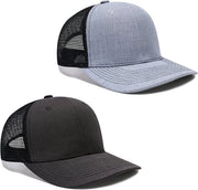 Cappello da Baseball per Uomo - Trucker Cappello Classico Bloccante Colore - Cappello a Snecchietto - Contenuto 2/3 Pack
