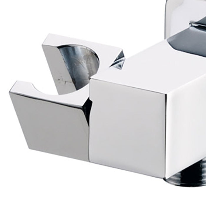 Presa acqua e supporto snodato lusso quadrato