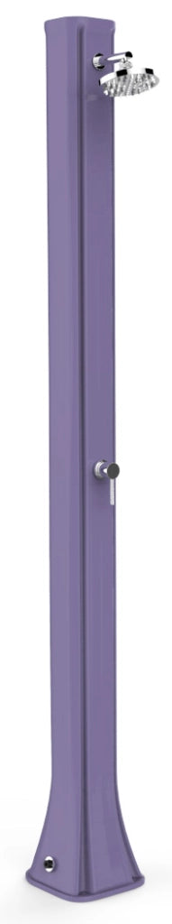 Doccia Solare da Giardino 40L Miscelatore Arkema Big Happy Five Viola
