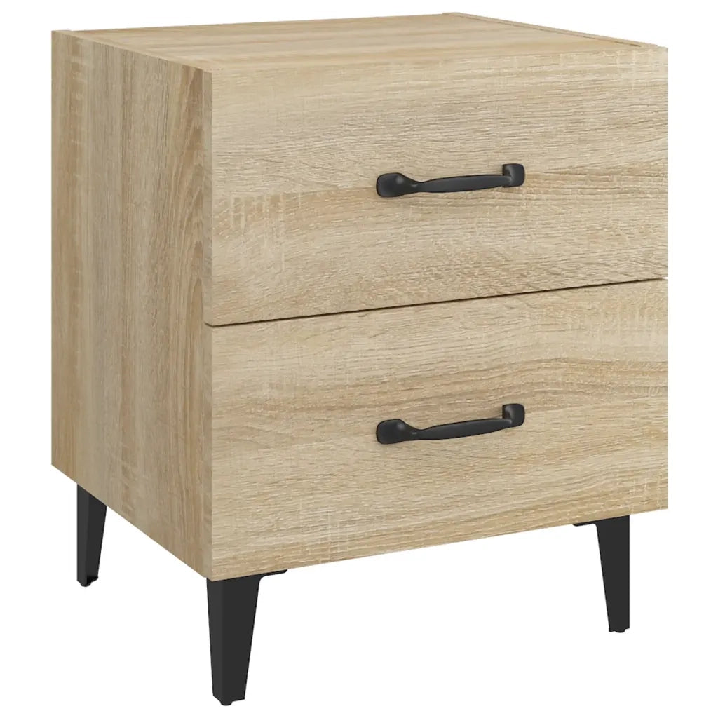 Comodino | Armadio da Notte | Mobiletto da notte Rovere Sonoma 40x35x47,5 cm