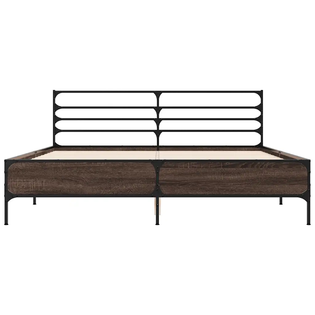 Giroletto Rovere Fumo 150x200 cm in Legno Multistrato Metallo 3280049