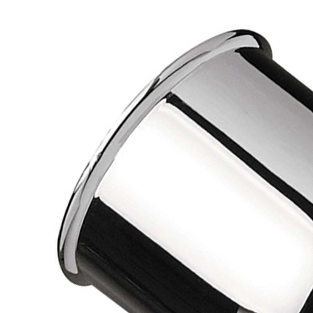 Supporto lux in ottone cromato