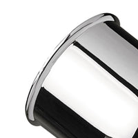 Supporto lux in ottone cromato