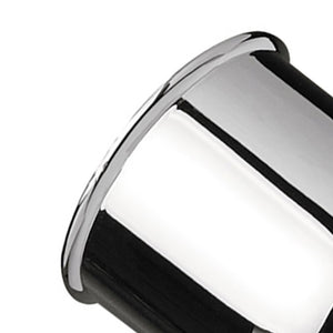 Supporto lux in ottone cromato