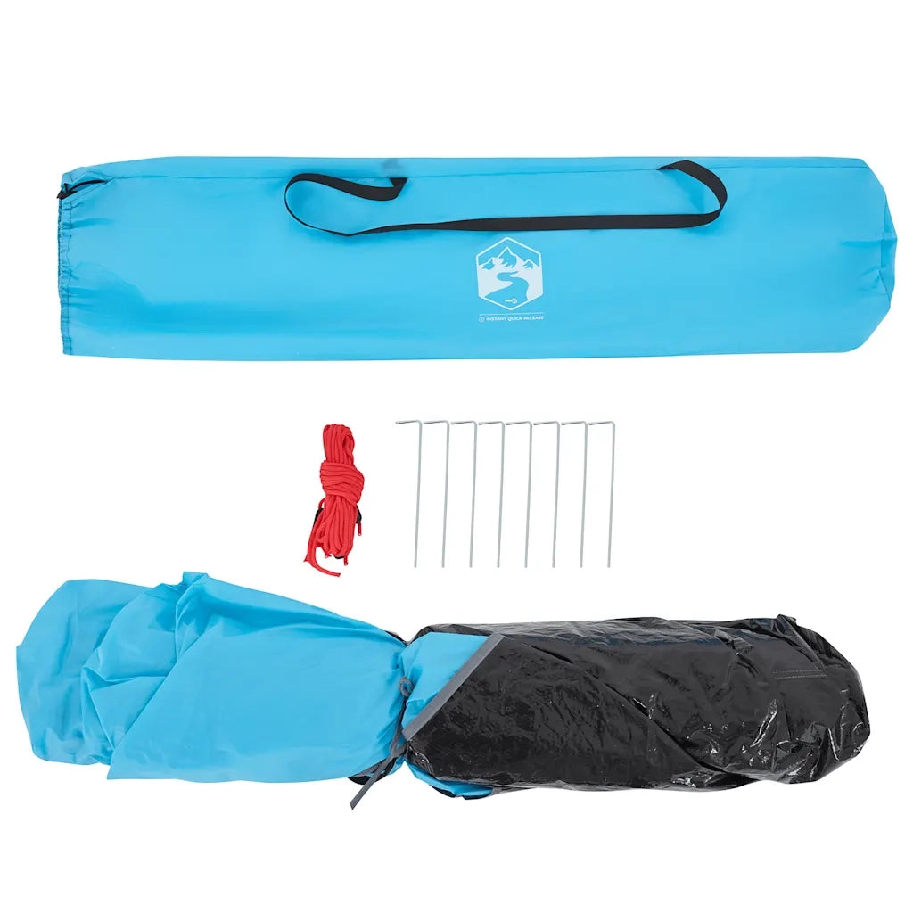Tenda a Cupola da Campeggio 2 Persone Blu a Rilascio Rapido 4004190