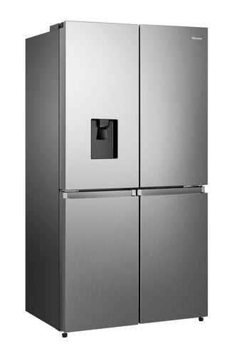 Hisense frigorifero Quattro Porte RQ758N4SWSE libera installazione 606L Classe E Dispenser Acqua Metal Cooling WiFi