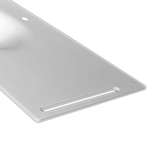 Lavabo flat cm 92 con staffa bianco, vasca a sinistra