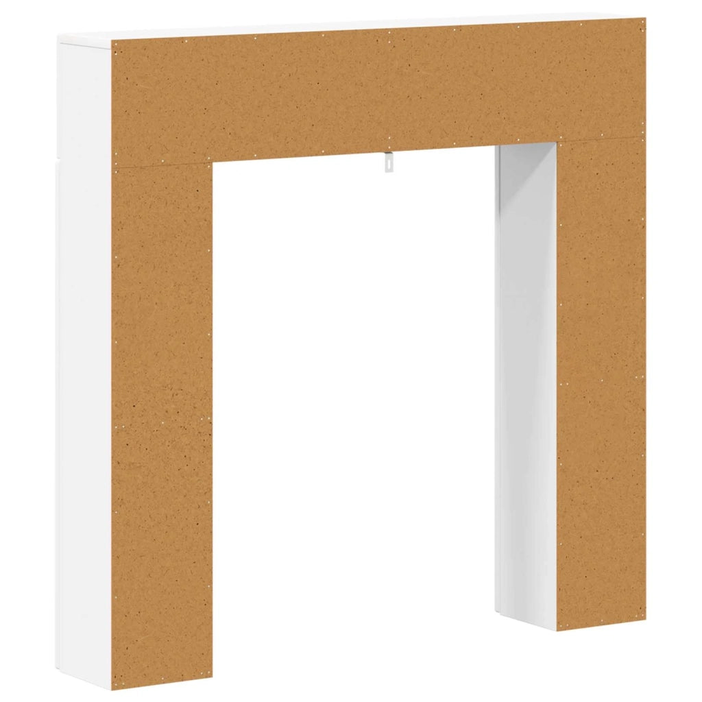 Cornice per camino Bianco 102 x 18 x 100,5 cm 8006606