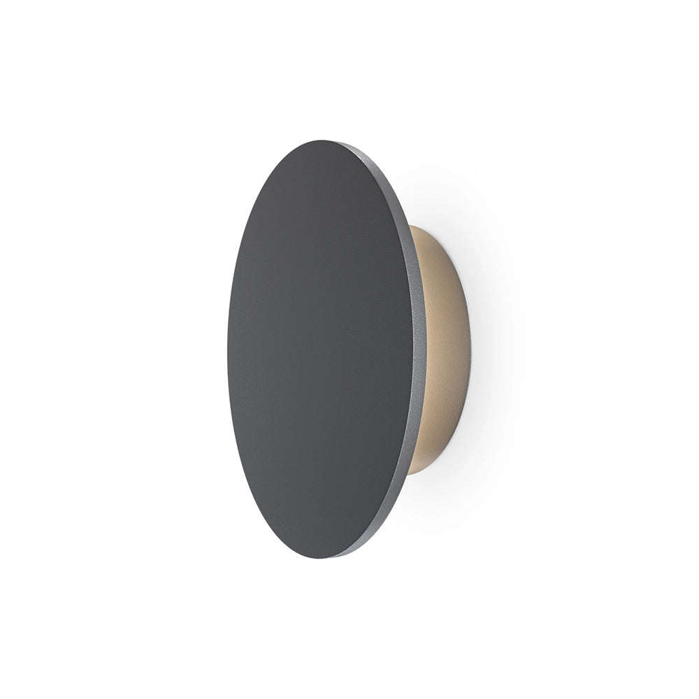 Lampada Da Parete Moderna Da Esterno Metallo Grafite Luce Led 7W Ip65