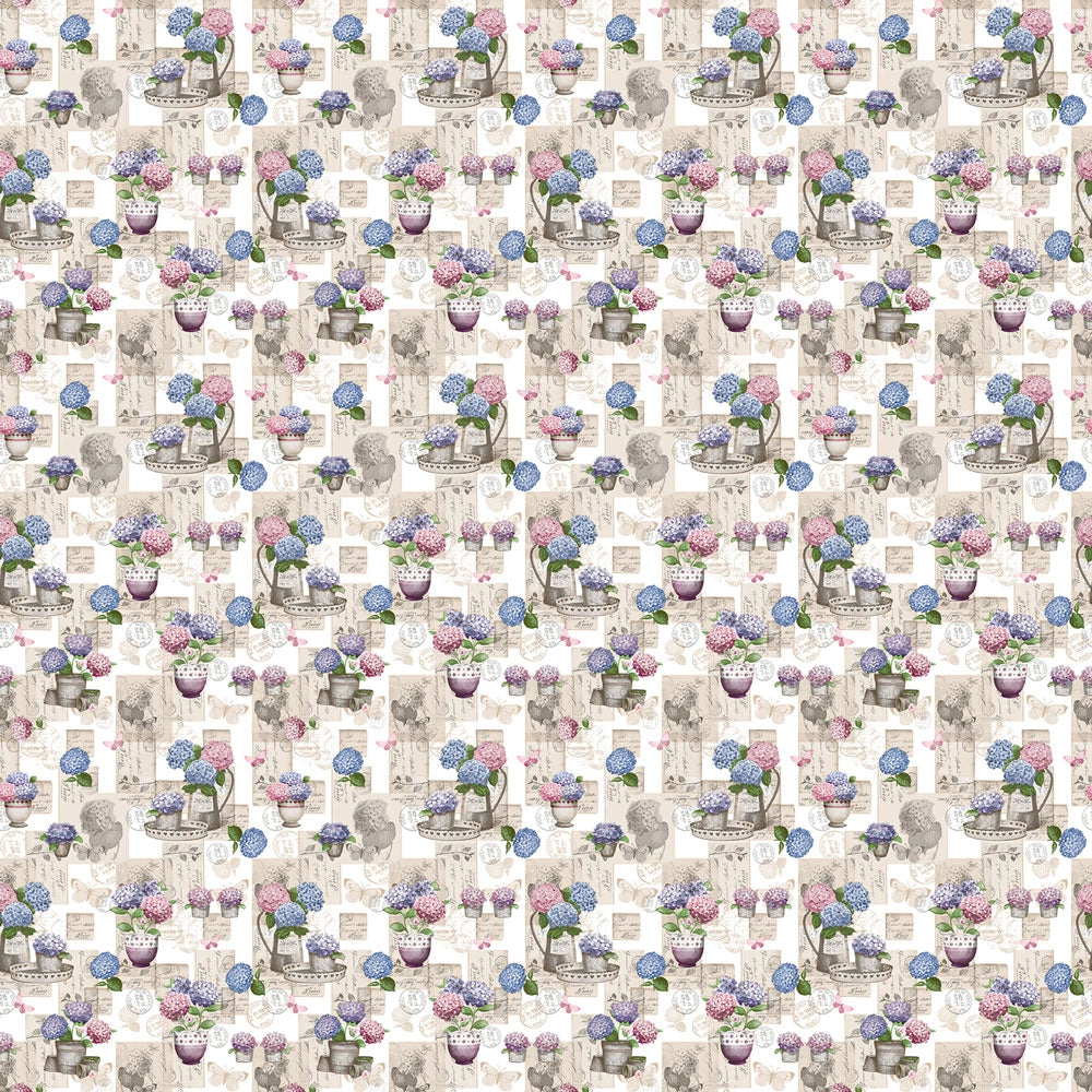 TOVAGLIATO fantasia fiori 'PTEX-R' art. 5H3/01  - BONITA