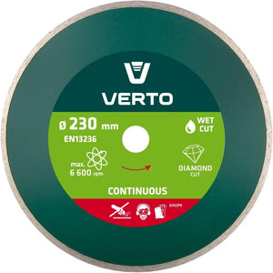 Topex 61h2p9 disco diamantato, 2 230 x 22,2 mm, bordo continu ds