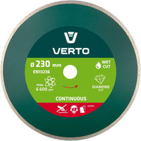 Topex 61h2p9 disco diamantato, 2 230 x 22,2 mm, bordo continu ds