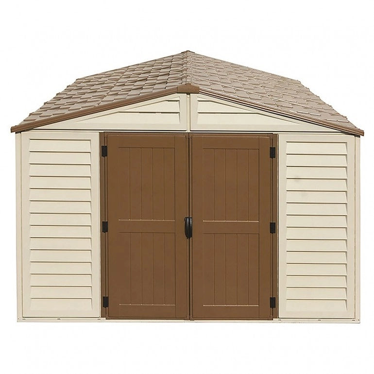 Casetta in PVC WoodBridge  10,5'x13' Ezooza, 325 x 405 x 233 cm