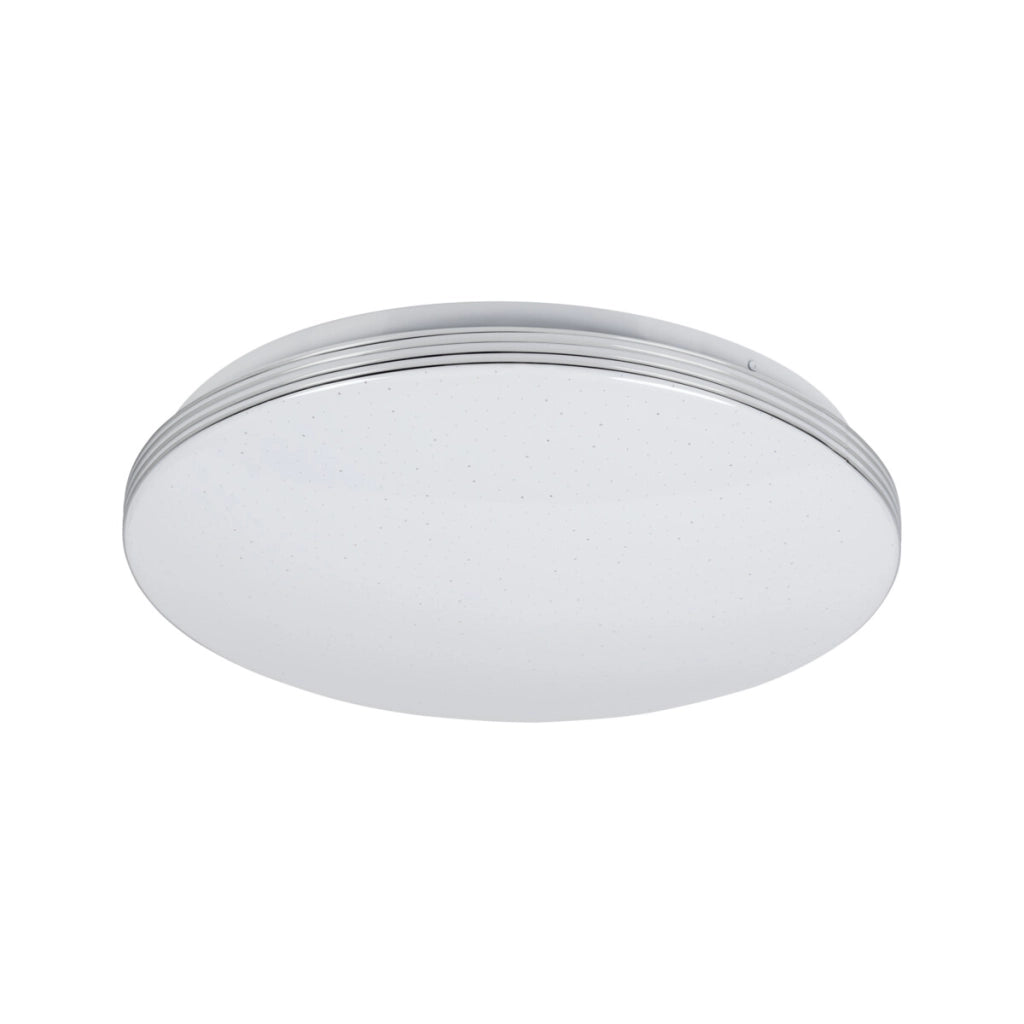Plafoniera LED moderna effetto stelle 38cm 17,5W bianca