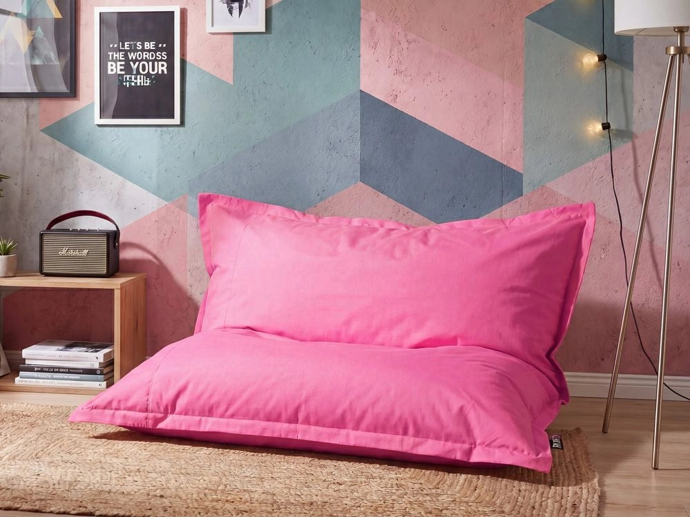 Pour Poltrona sacco extra large Pour Poltrona sacco gigante con cerniera rosa per distendersi